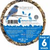 Best * Discount Store Harvest Seed & Supply Mealworm Snack Stack Wild Bird Food, 9-Oz Cake, Pack Of 6