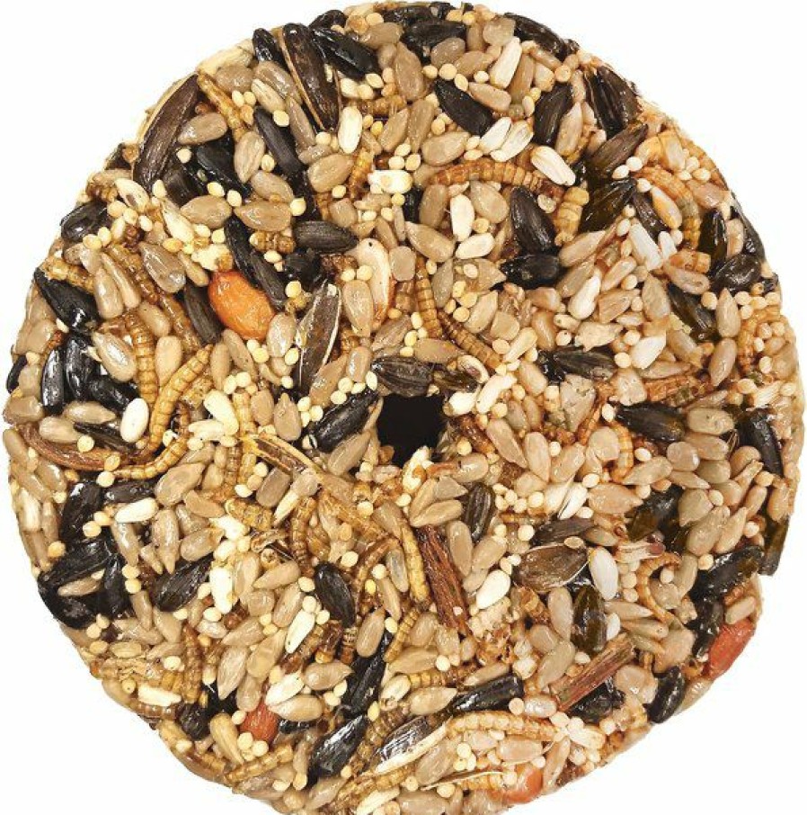 Best * Discount Store Harvest Seed & Supply Mealworm Snack Stack Wild Bird Food, 9-Oz Cake, Pack Of 6