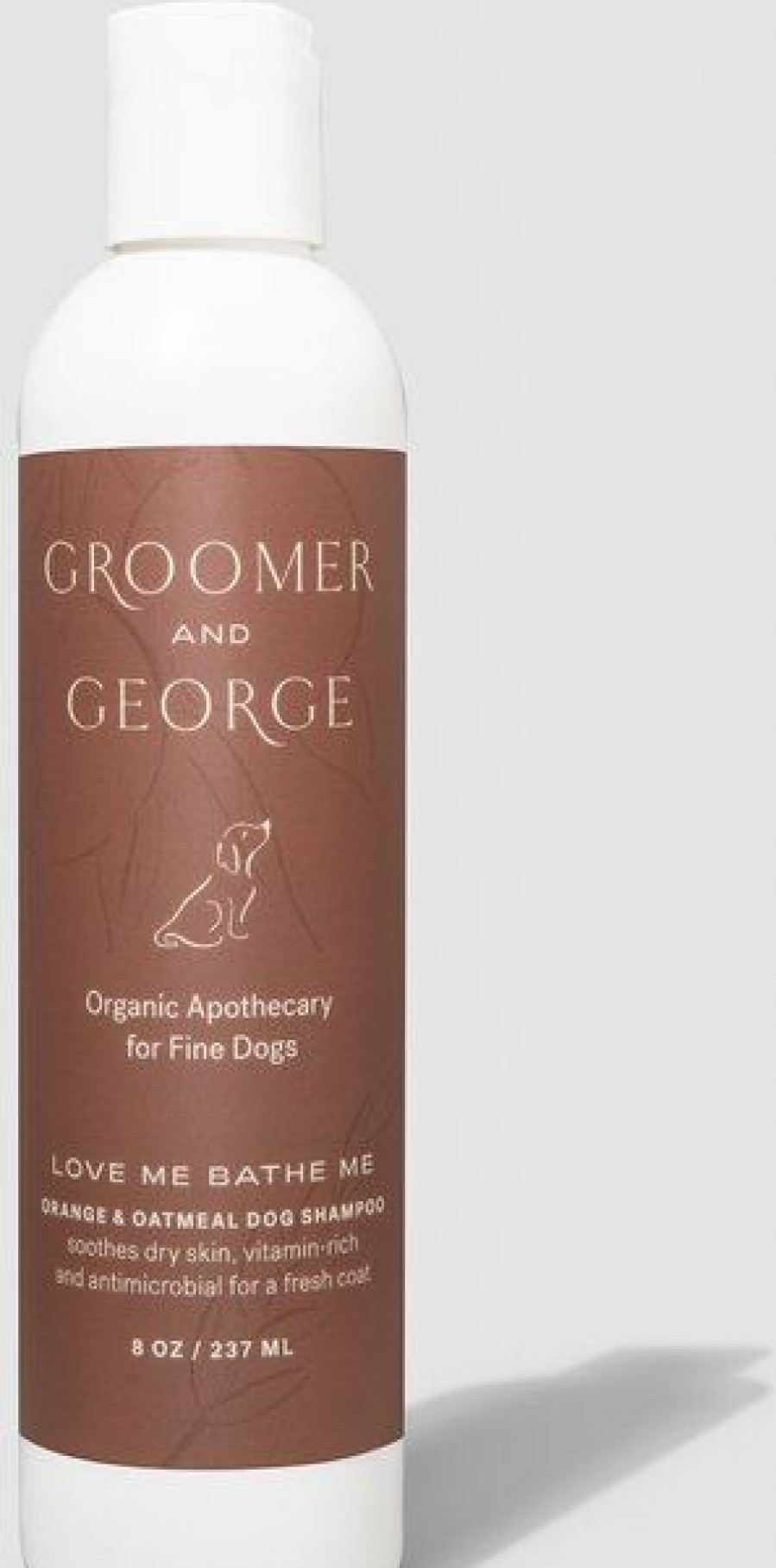 Clearance * Groomer And George Discount Store Groomer & George Love Me Bathe Me Orange & Oatmeal Dog Shampoo, 8-Oz Bottle