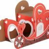 Clearance * Reliable Quality Frisco Love Carriage Cardboard Cat House, 2-Story