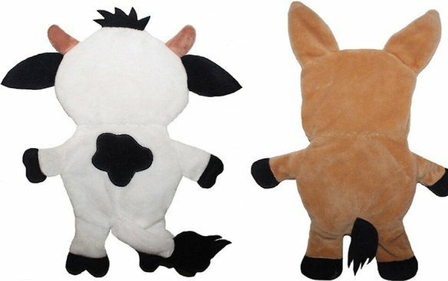 Online * Low Price Piggy Poo And Crew Cow & Horse Paper Crinkle Squeaker Toy, 2 Count