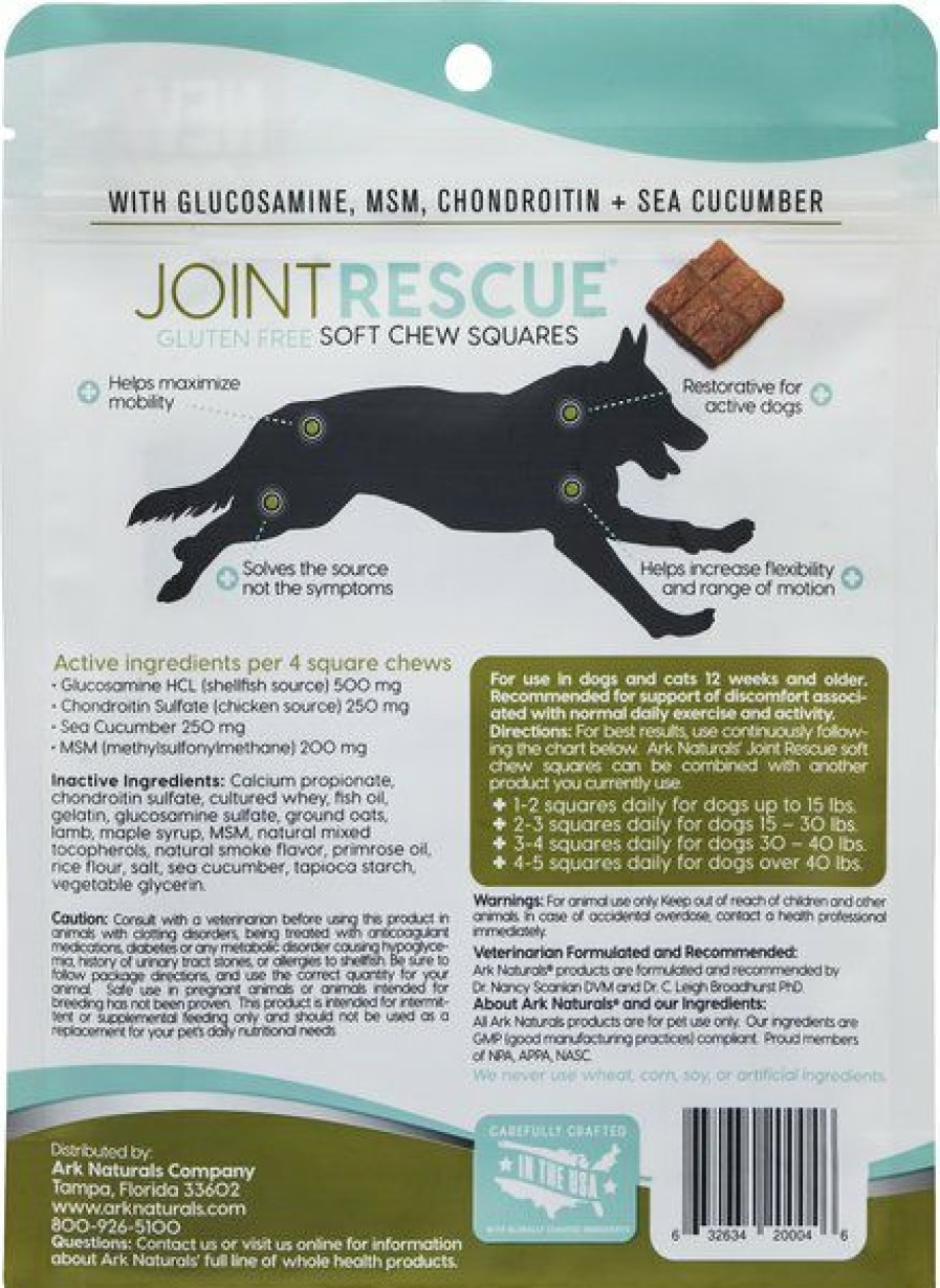 Wholesale * Online Ark Naturals Joint Rescue Lamb Flavored Soft Chew Joint Supplement For Dogs, 9-Oz Bag