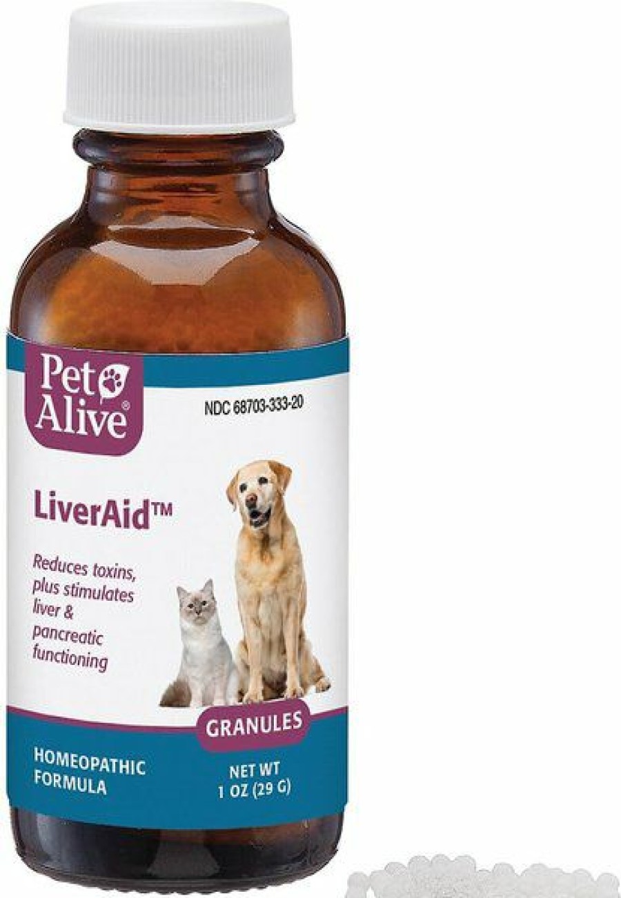 Hot * Large Choice Petalive Liveraid Granules Liver & Pancreatic Supplement For Dogs & Cats, 1-Oz Jar