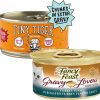 Hot * 100% Guarantee Bundle: Tiny Tiger Chunks In Extra Gravy Turkey Recipe Grain-Free Canned Cat Food, 3-Oz, Case Of 24 + Fancy Feast Gravy Lovers Turkey Feast In Roasted Turkey Flavor Gravy Canned Cat Food, 3-Oz, Case Of 24