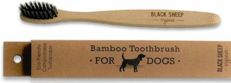 Wholesale * Online Black Sheep Organics Bamboo Dog Toothbrush