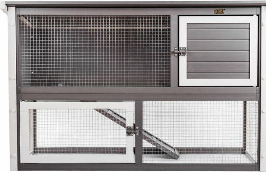 New * Discount Store New Age Pet Columbia Rabbit Hutch, Grey