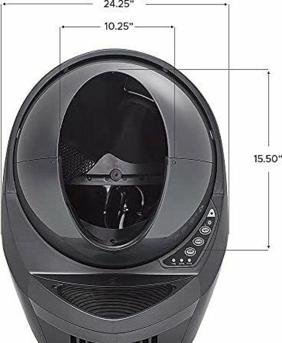 New * Online Whisker Litter-Robot 3 Wifi Enabled Automatic Self-Cleaning Cat Litter Box