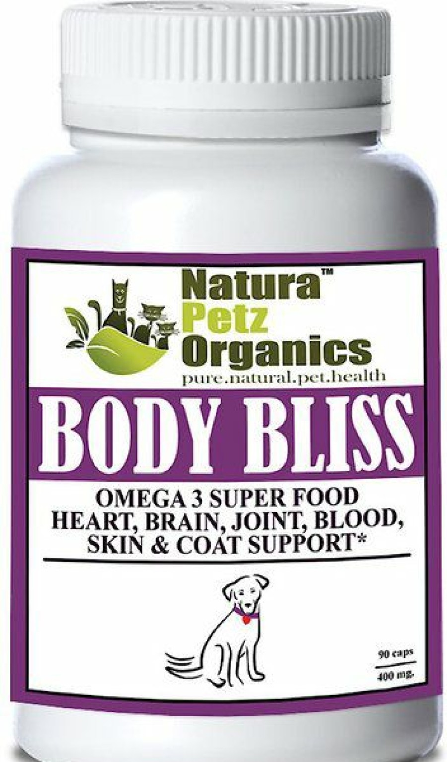 Best * Discount Natura Petz Organics Body Bliss Dog Supplement, 90 Count