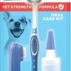 New * Top Selling Tropiclean Fresh Breath Vet Strength Formula Oral Care Dental Kit For Small & Medium Dogs, 2-Oz Bottle