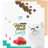 New * Wholesale Fancy Feast Savory Cravings Tuna Flavor Cat Treats, 9-Oz Box, Case Of 3