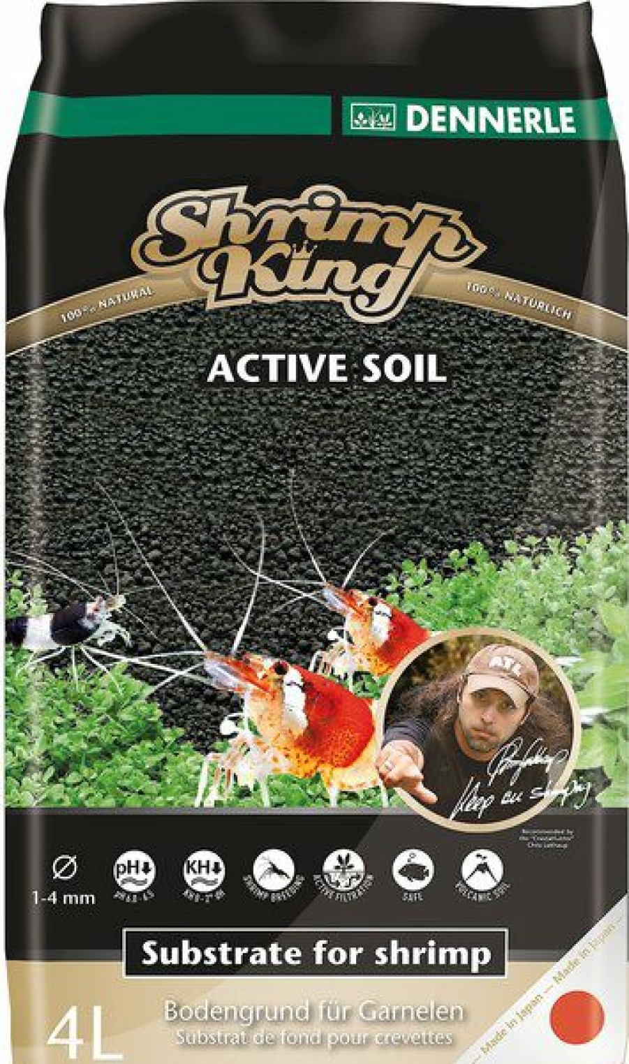 Best * Hot Sale Dennerle Shrimp King Shrimp Active Aquarium Soil