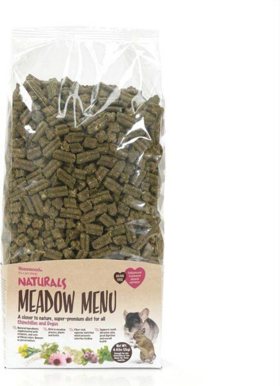 Hot * Good Quality Naturals By Rosewood Meadow Menu Grain-Free Chinchilla & Degu Food, 4.4-Lb Bag