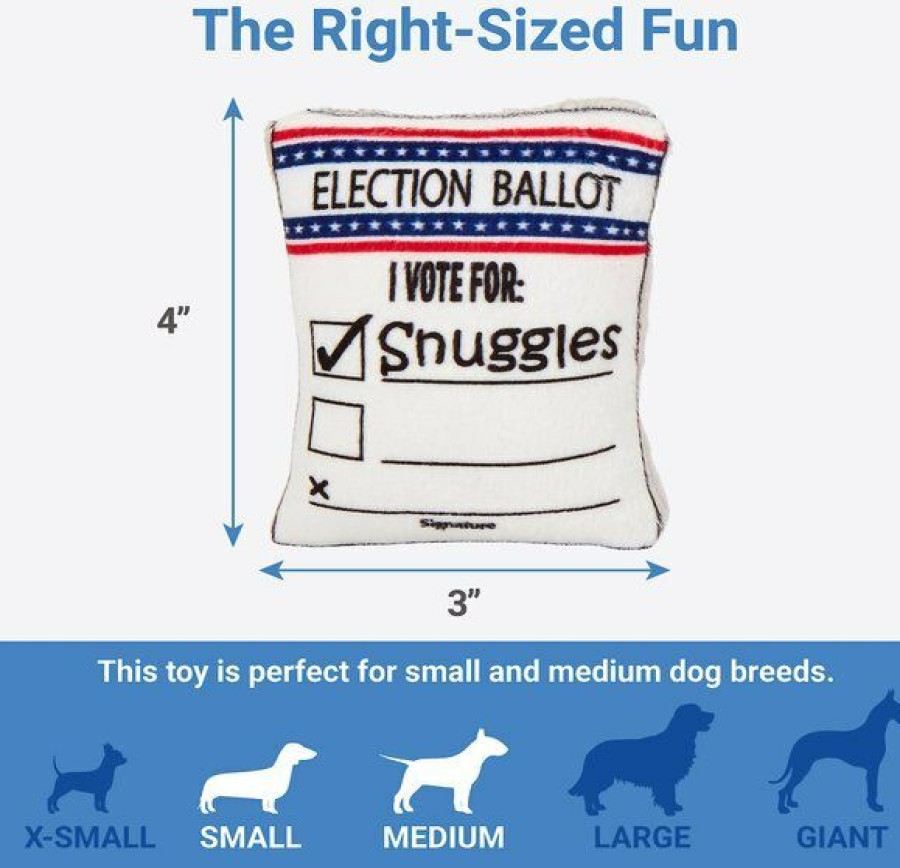 Online * Large Choice Frisco Ballot Box Hide-And-Seek Puzzle Dog Toy Refill, 3 Count