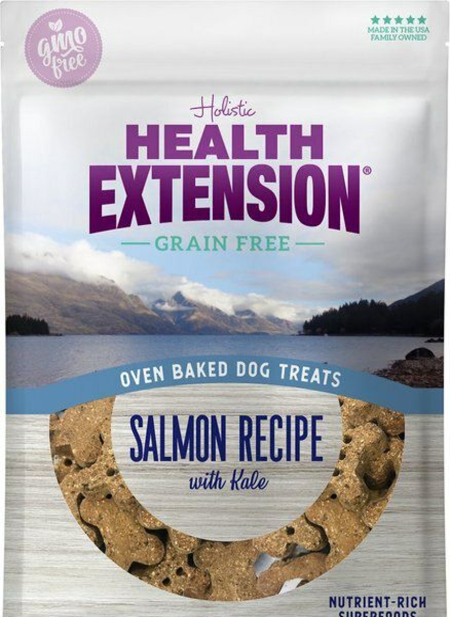 Hot * Discount Health Extension Grain-Free Oven Baked Salmon Recipe With Kale Dog Treats