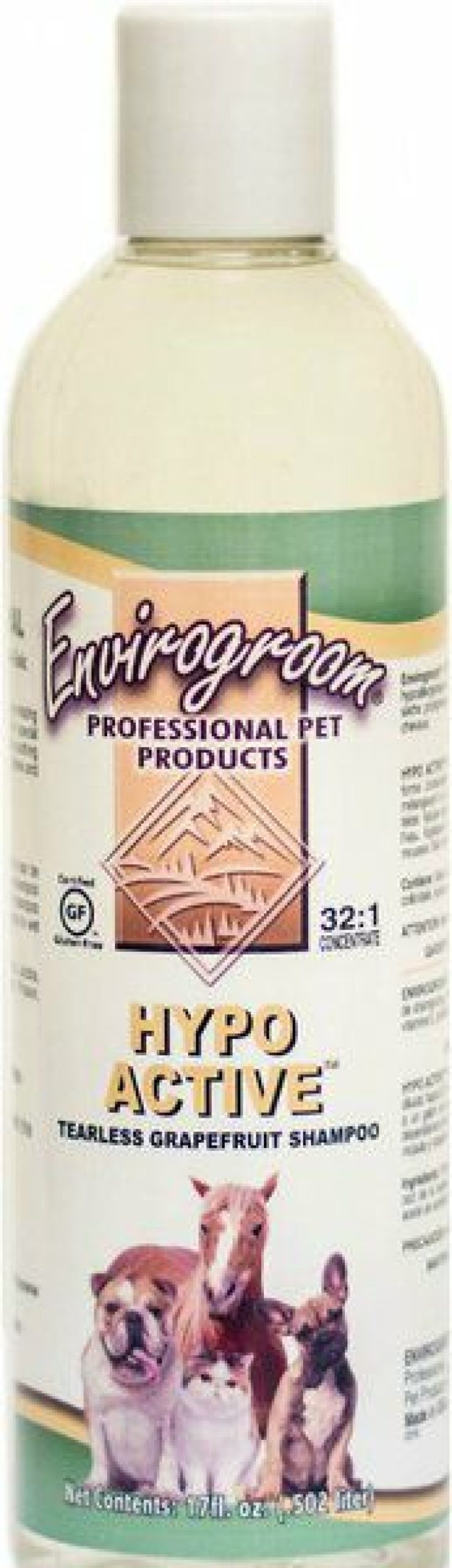 Wholesale * Online Envirogroom Hypo Active Tearless Grapefruit Pet Shampoo, 17-Oz Bottle