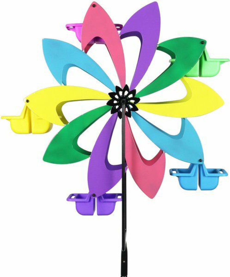 Best * Best Quality Exhart Ferris Feeder Multicolor Pinwheel Bird Feeder & Spinner