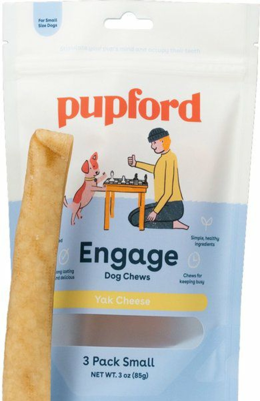 Wholesale * Large Choice Pupford Small Yak Cheese Dog Chew, 3 Count