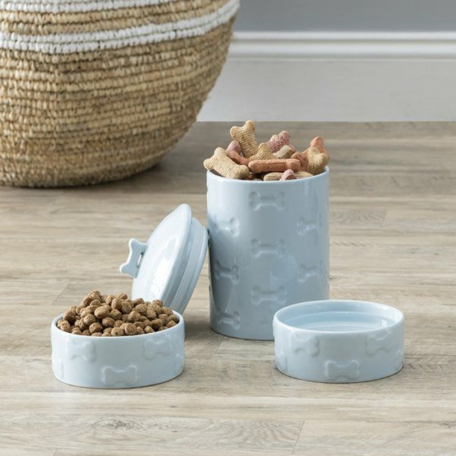 Online * Wholesale Park Life Designs Manor Treat Jar & Dog Bowls