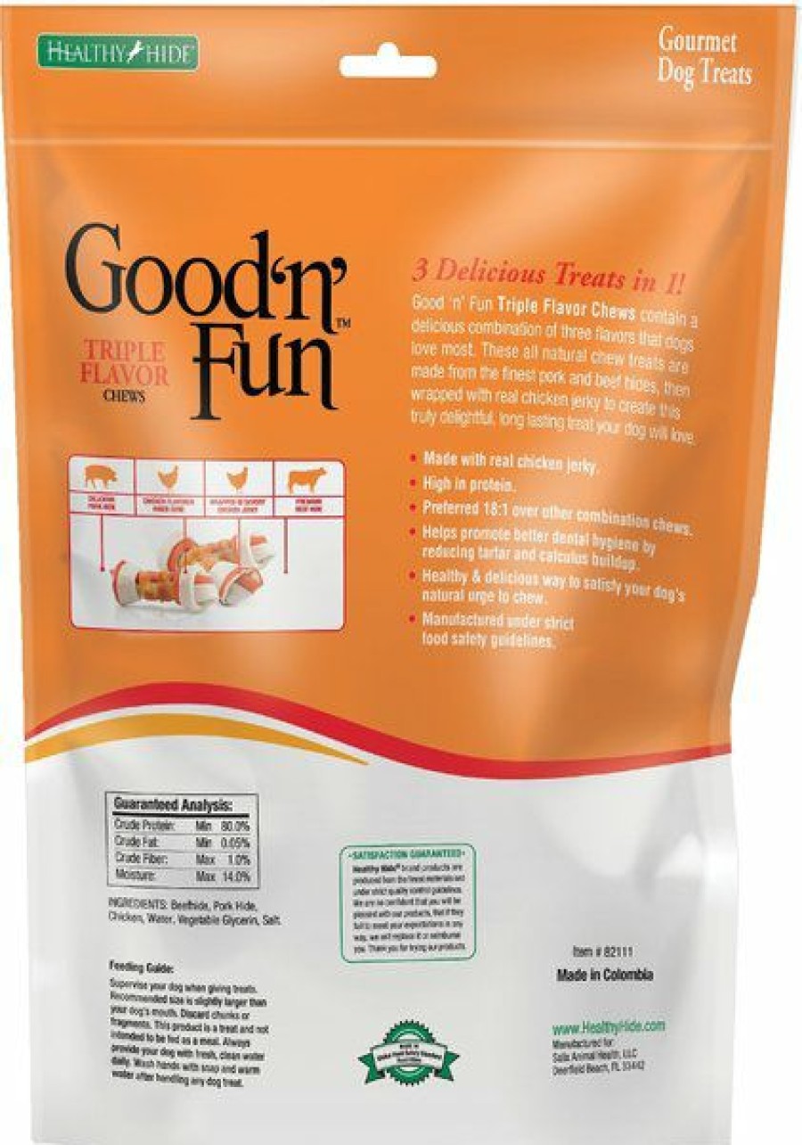 New * Good N Fun Top Selling Good 'N' Fun 7-In Bone Dog Treats, 12 Count