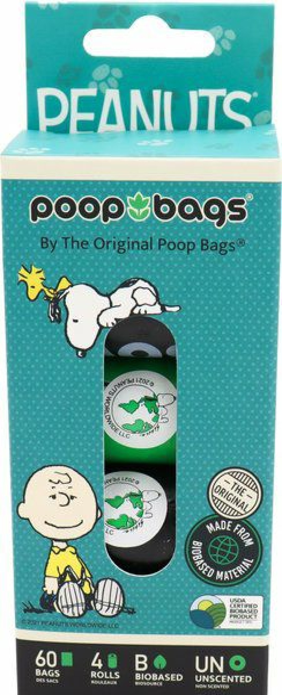 Wholesale * Hot Sale The Original Poop Bags Peanuts Usda Biobased Dog Poop Bags