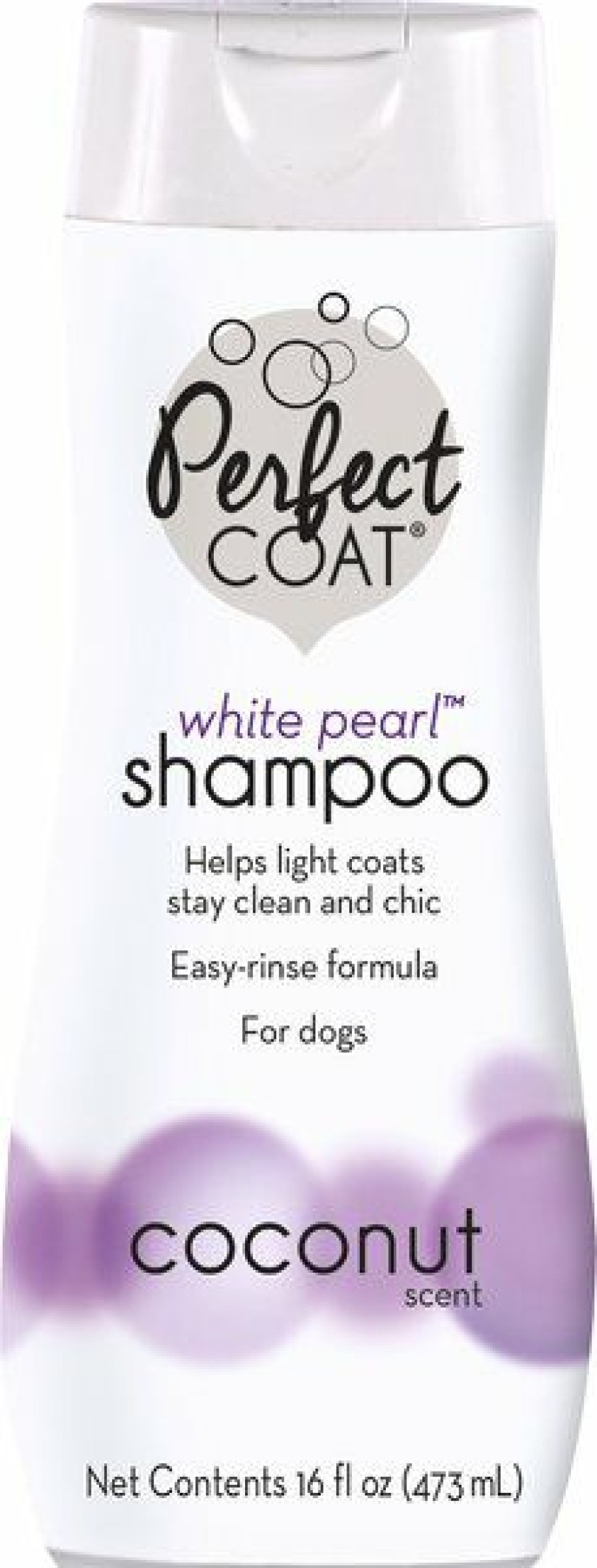 Best * Wholesale Perfect Coat White Pearl Coconut Dog Shampoo, 16-Oz Bottle