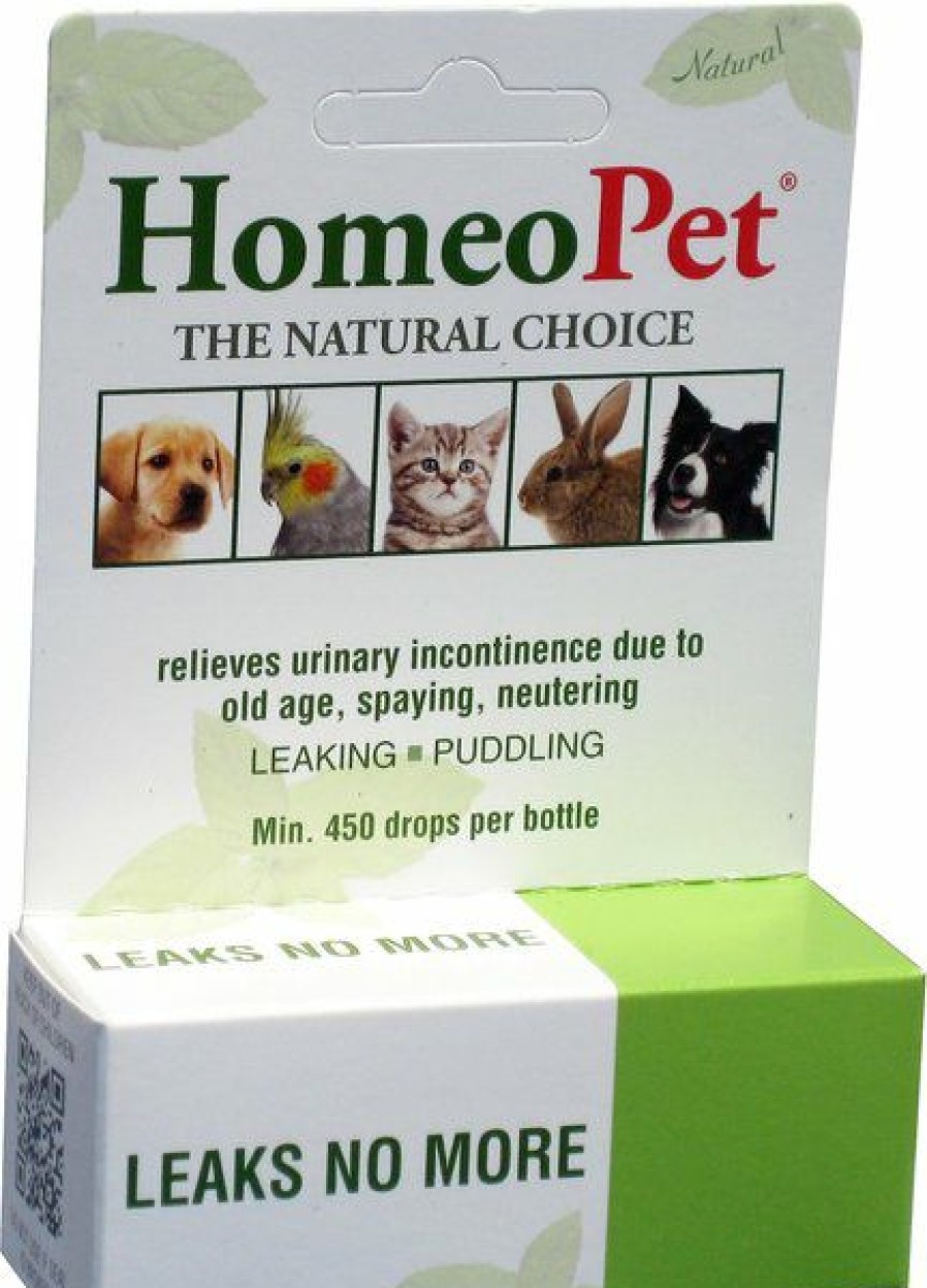 Wholesale * Large Choice Homeopet Leaks No More Homeopathic Medicine For Incontinence For Birds, Cats, Dogs & Small Pets, 450 Drops