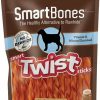 New * Discount Store Smartbones Twist Sticks Peanut Butter Flavor Dog Treats, 50 Count