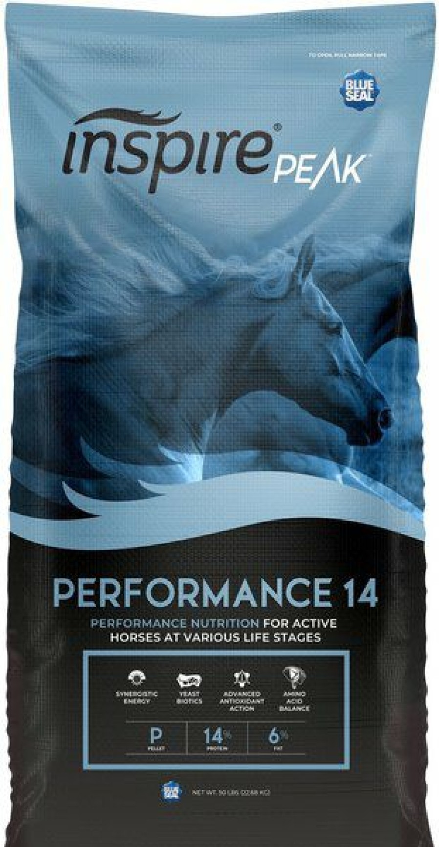 Hot * Popular Blue Seal Inspire Peak Performance Horse Feed, 50-Lb Bag