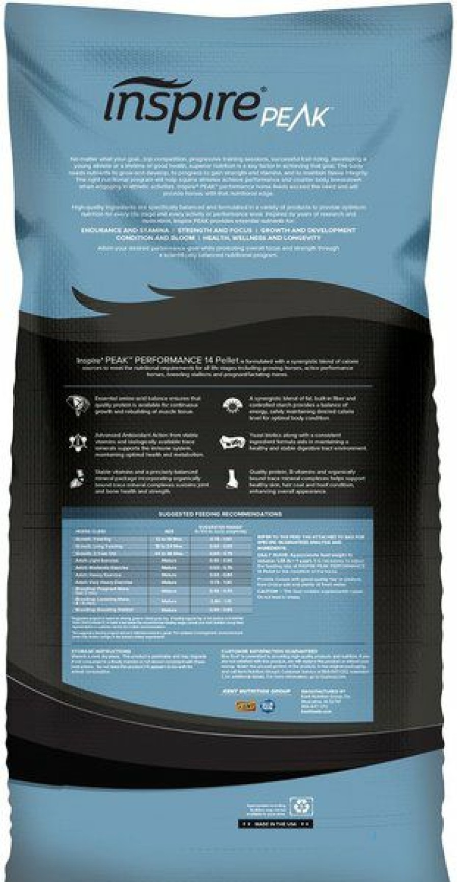 Hot * Popular Blue Seal Inspire Peak Performance Horse Feed, 50-Lb Bag