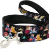 Clearance * Reliable Quality Buckle-Down Disney Princesses Dancing Dog Leash