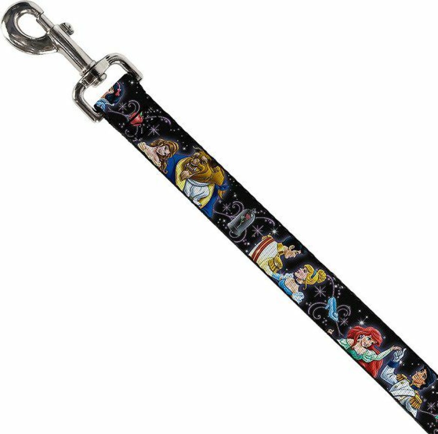 Clearance * Reliable Quality Buckle-Down Disney Princesses Dancing Dog Leash