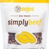 New * Large Choice Sojos Simply Beef Freeze-Dried Dog Treats, 4-Oz Bag