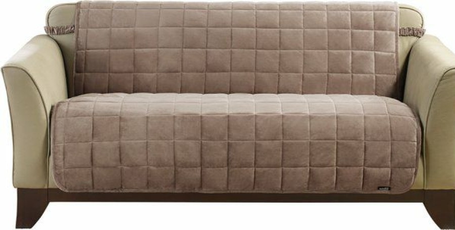 Hot * Discount Store Sure Fit Comfort Armless Loveseat Furniture Cover