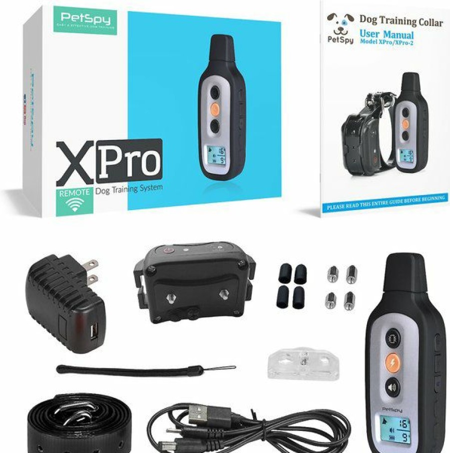 Online * Good Quality Petspy Xpro 1/2 Mile Waterproof Remote Dog Training Collar