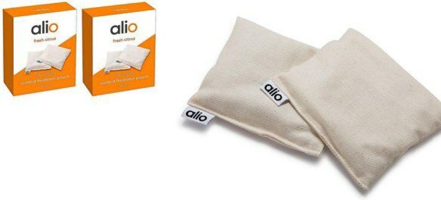 New * Wholesale Alio Fresh Citrus Air Freshener Pouches, 2 Count, Pack Of 2