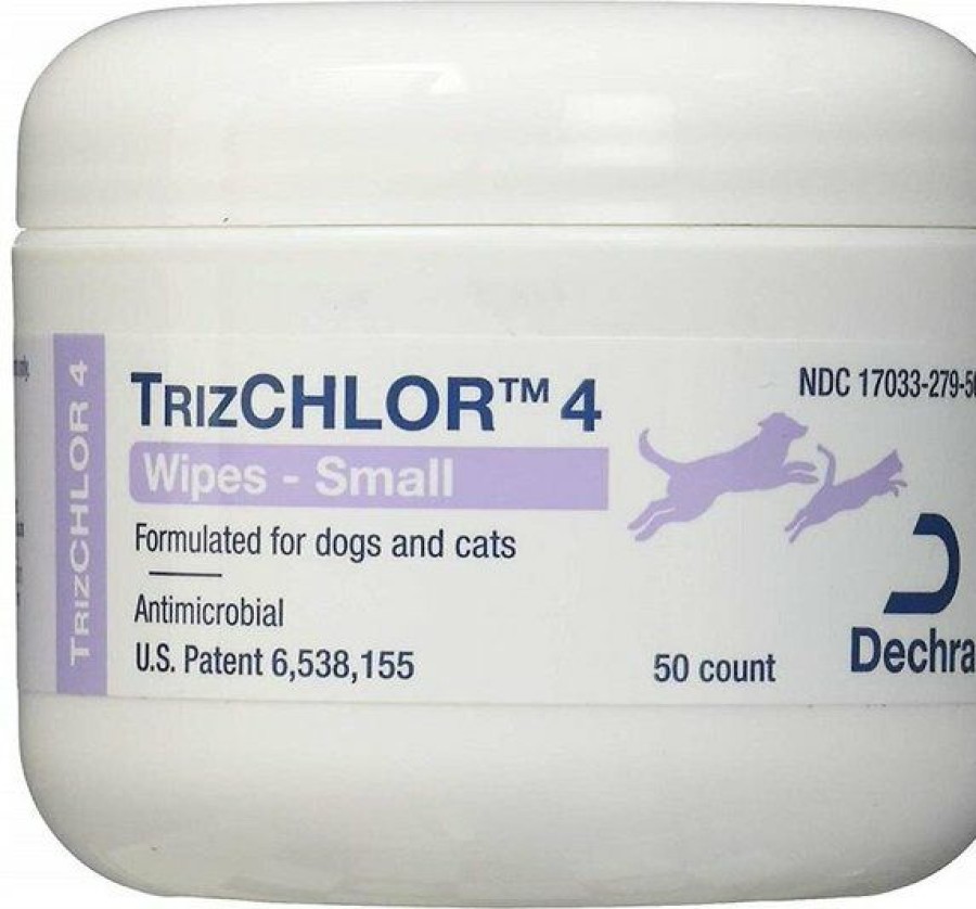 Online * Popular Trizchlor 4 Wipes For Dogs & Cats