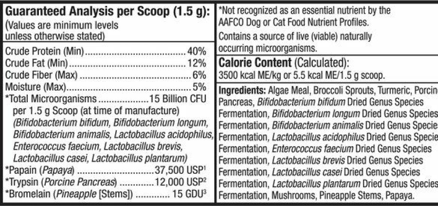 Online * Dr Mercola Limited Edition Dr. Mercola Whole Food Digestive Probiotic Dog & Cat Supplement, 3.17-Oz Jar