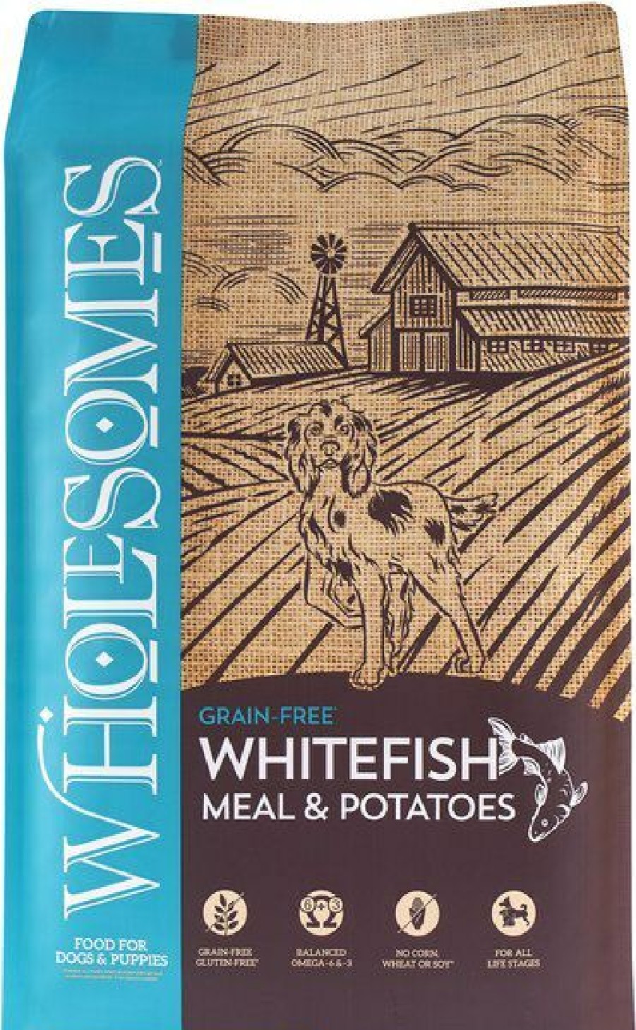 Clearance * Best Sale Wholesomes Grain-Free Whitefish Meal & Potatoes Formula Dry Dog Food, 35-Lb Bag