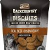 Hot * 100% Guarantee Merrick Backcountry Biscuits Real Beef + Bison Recipe Grain-Free Freeze-Dried Raw Coated Dog Treats, 10-Oz Bag