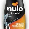 Hot * Top Selling Nulo Hydrate Rotisserie Chicken Flavor Water Enhancer Liquid Dog Supplement, 1.62-Oz, Case Of 12