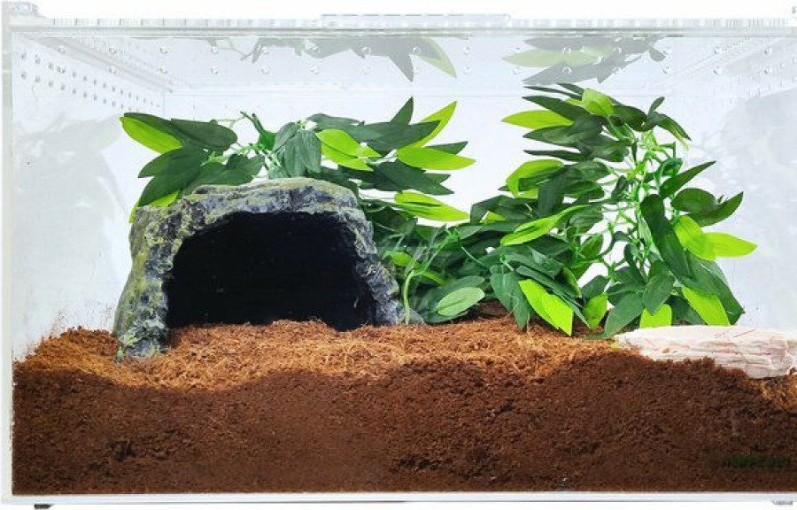 Clearance * Top Selling Herpcult Acrylic Clear-Top Reptile Habitat, 8.3-Gal