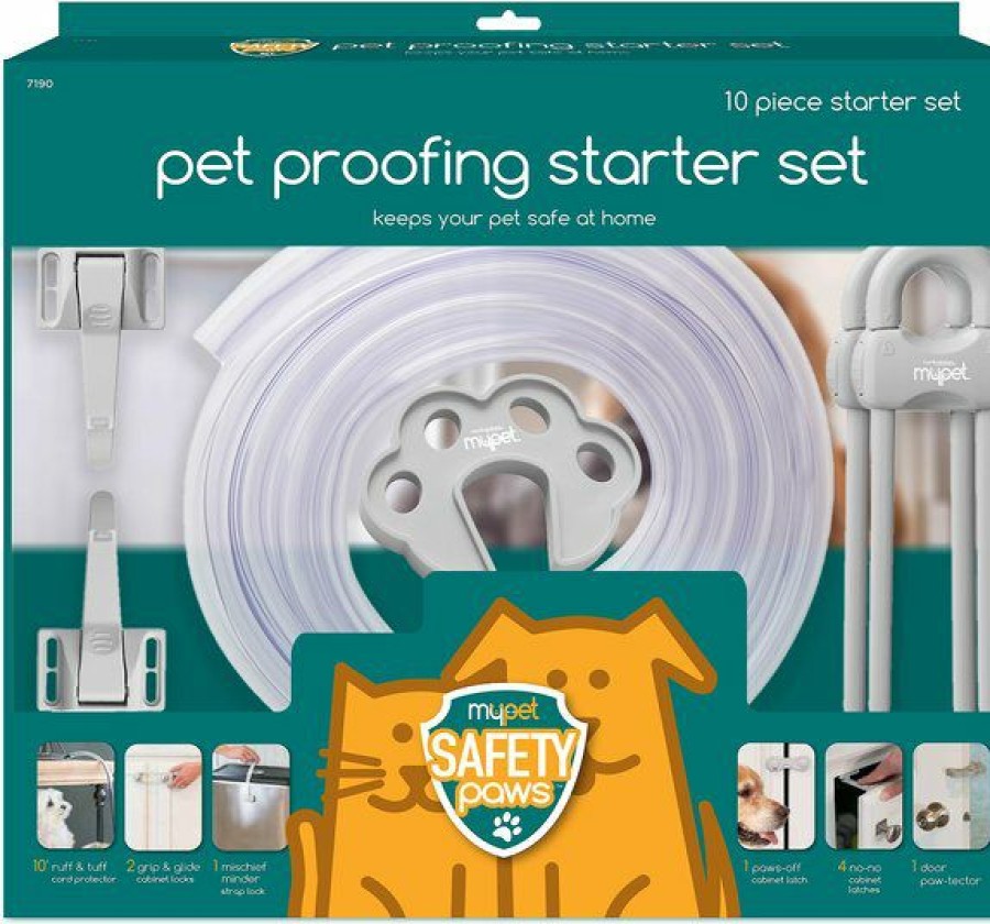 Wholesale * Best Sale Mypet Safety Paws Proofing Starter Set For Dog & Cat, Gray