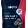 Hot * Finleys Barkery Low Price Finley'S Barkery Skin, Coat & Nails Soft Chew Benefit Bars Dog Treats, 16-Oz Bag