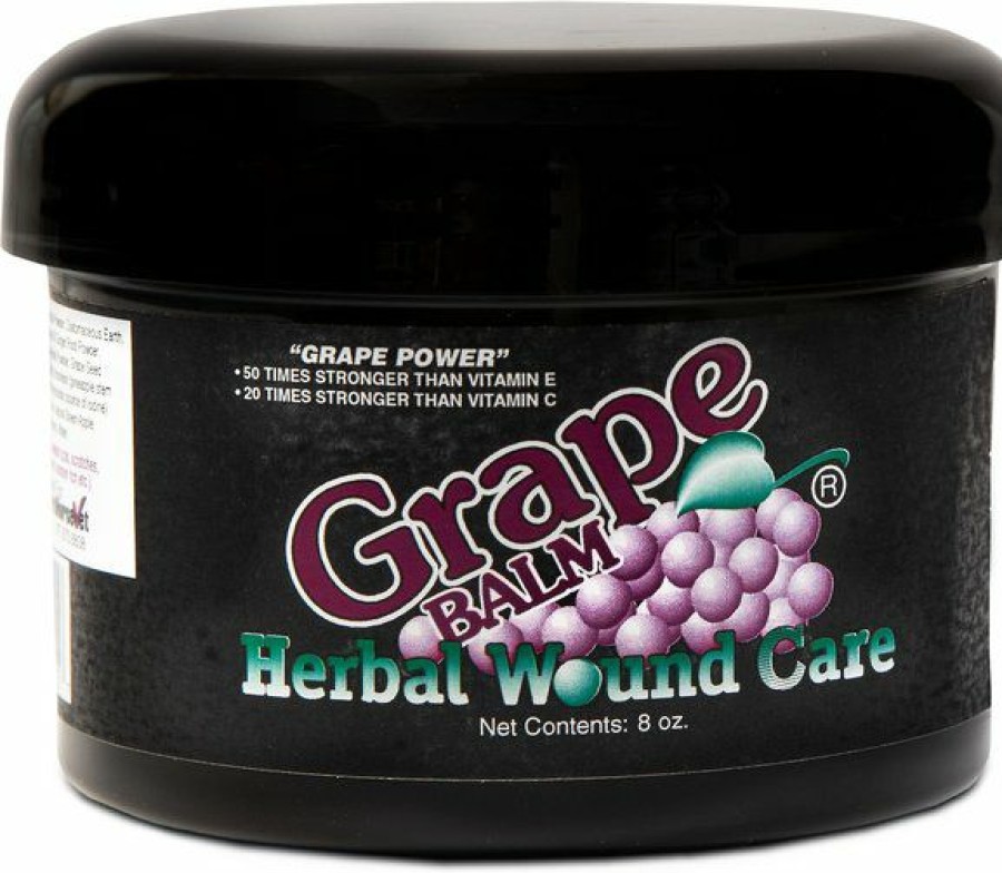 Online * Discount Natural Horse Vet Multi-Species Grape Balm Herbal Wound Healer, 8-Oz Jar