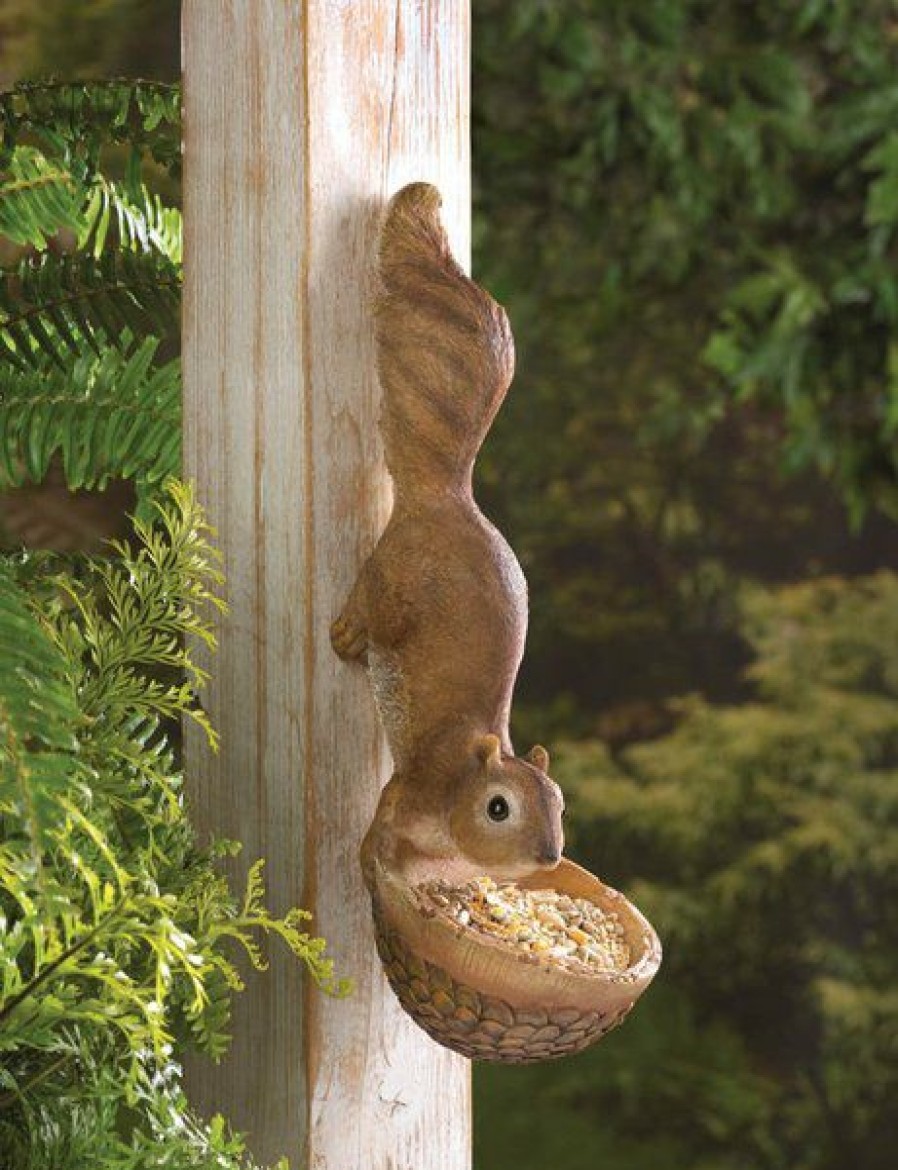 Best * Large Choice Zingz & Thingz Scurrying Squirrel Bird Feeder