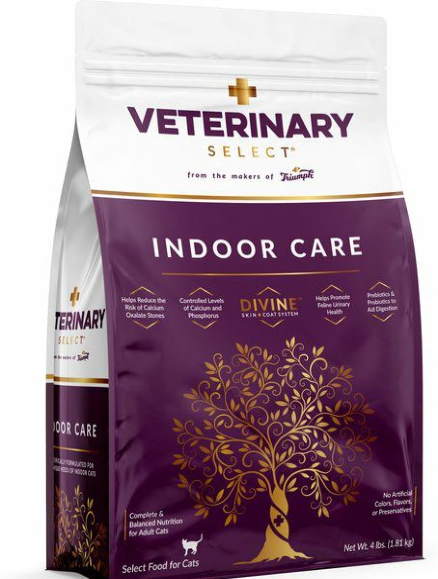 Online * Online Veterinary Select Indoor Care Dry Cat Food, 4-Lb Bag