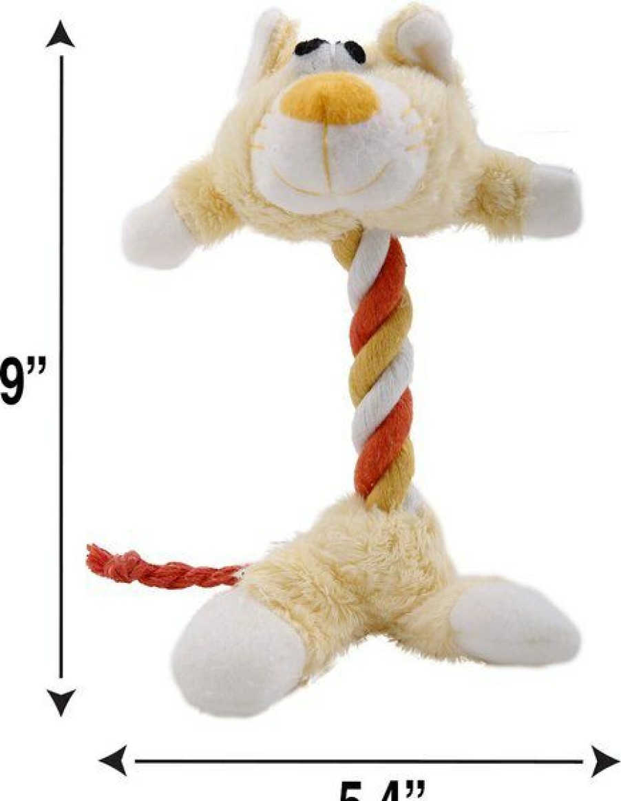 Clearance * Wholesale Hartz Tiny Dog Heads 'N Tails Squeaky Plush Dog Toy