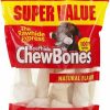 New * Hot Sale The Rawhide Express Beefhide Chew Bones Natural Flavor Dog Bones, Large