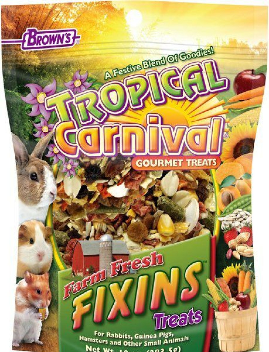 Wholesale * Browns Top Selling Brown'S Tropical Carnival Farm Fresh Fixins Small Animal Treats