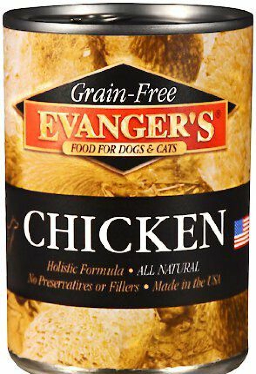 Online * Evangers Cheaper Evanger'S Grain-Free Chicken Canned Dog & Cat Food